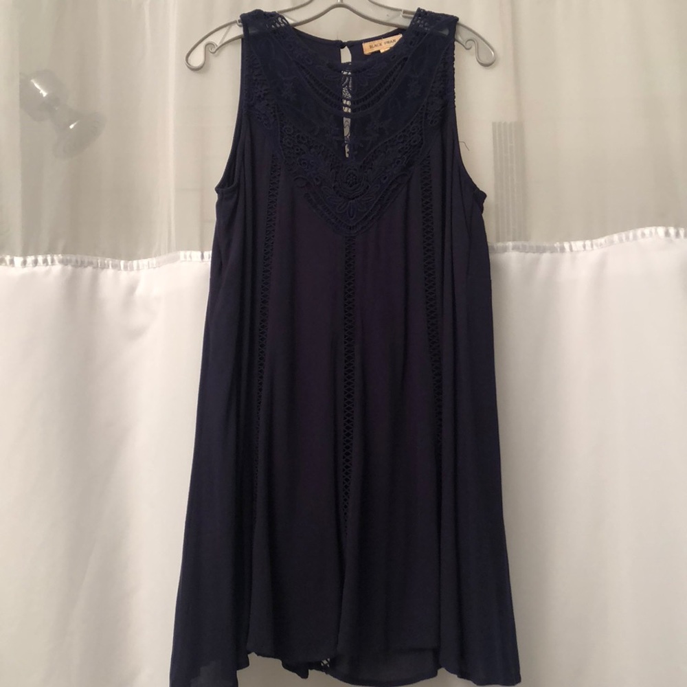 Navy blue dress